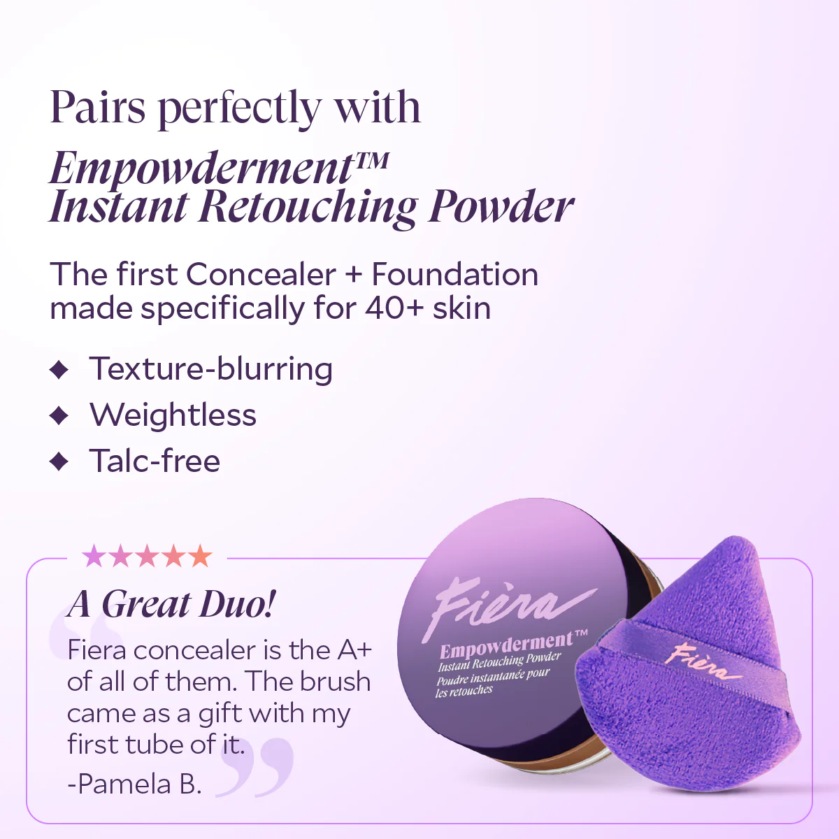 Triangular Velour Powder Puff - Image 5